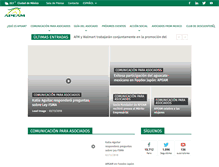 Tablet Screenshot of apeamac.com